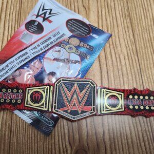 Roman Reigns Super Rare WWE Championship Title Slap Bands